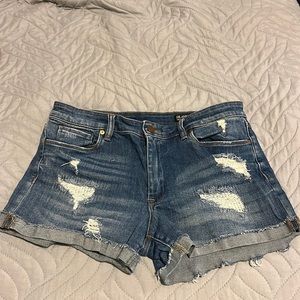 Jean shorts